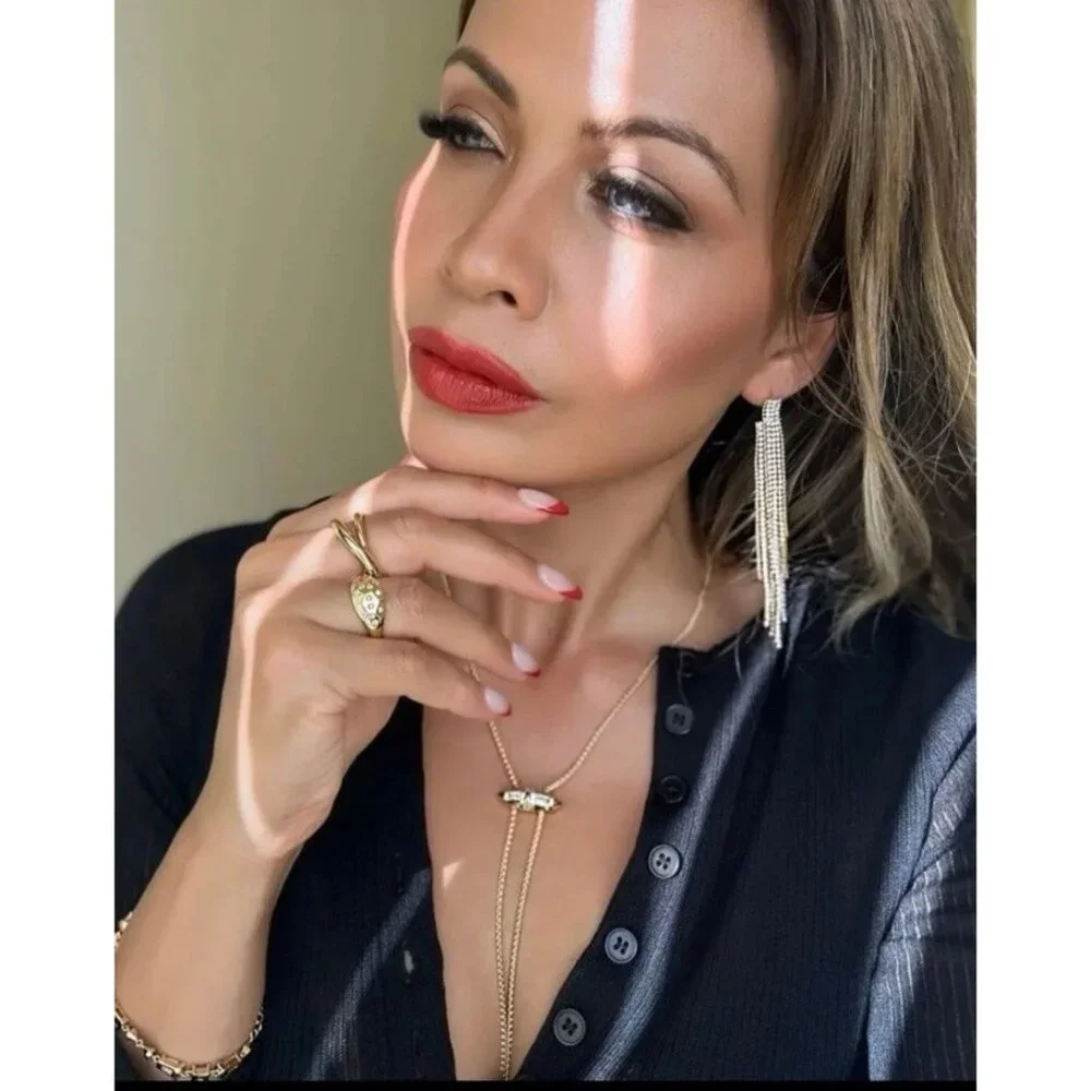 NEW Jackie Mack Rachel Zoe Adhara Limited Edition Chandelier Earrings NEW